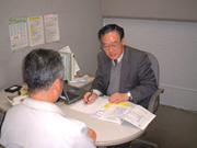 相談窓口の様子