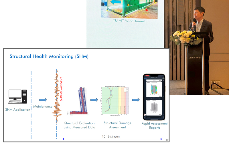 AIT Solutionsによる構造ヘルスモニタリングシステム（SHM）の仕組み