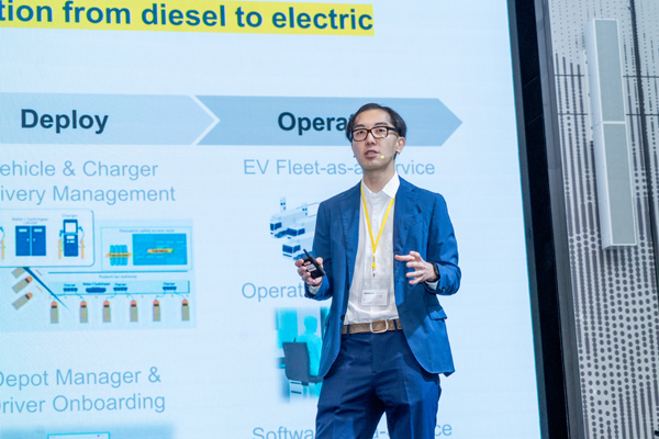 eMotion Fleetの日下 雄太BDM