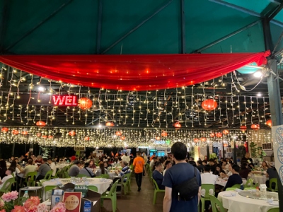 レストランの様子