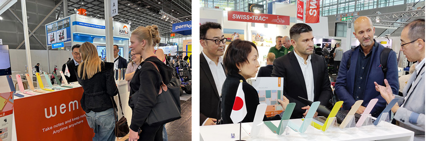 REHACARE2025公社ブースの様子