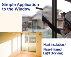 Product image, Heat insulation. Near-infrared light blocking.