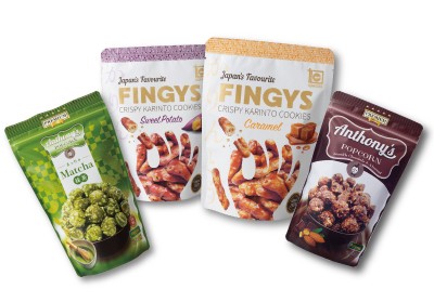 FINGYS (KARINTO Crispy Cookies) & Anthoniy's POPCORN