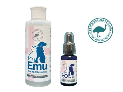 Emu Amino Shampoo, EO (Emu Oil) Lotion