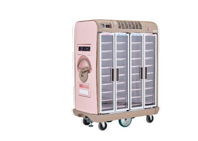 Hot & Cold Meal Distribution Cart