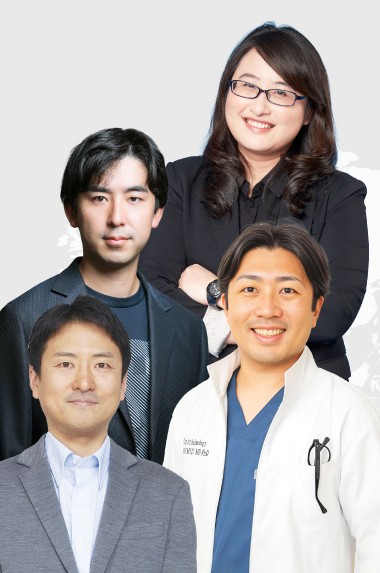 登壇４名の顔写真