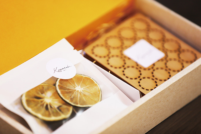 ドライフルーツティー・コースターセット