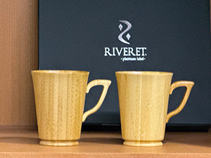 孟宗竹の器、カトラリー