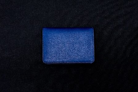 藍染レザーの写真2