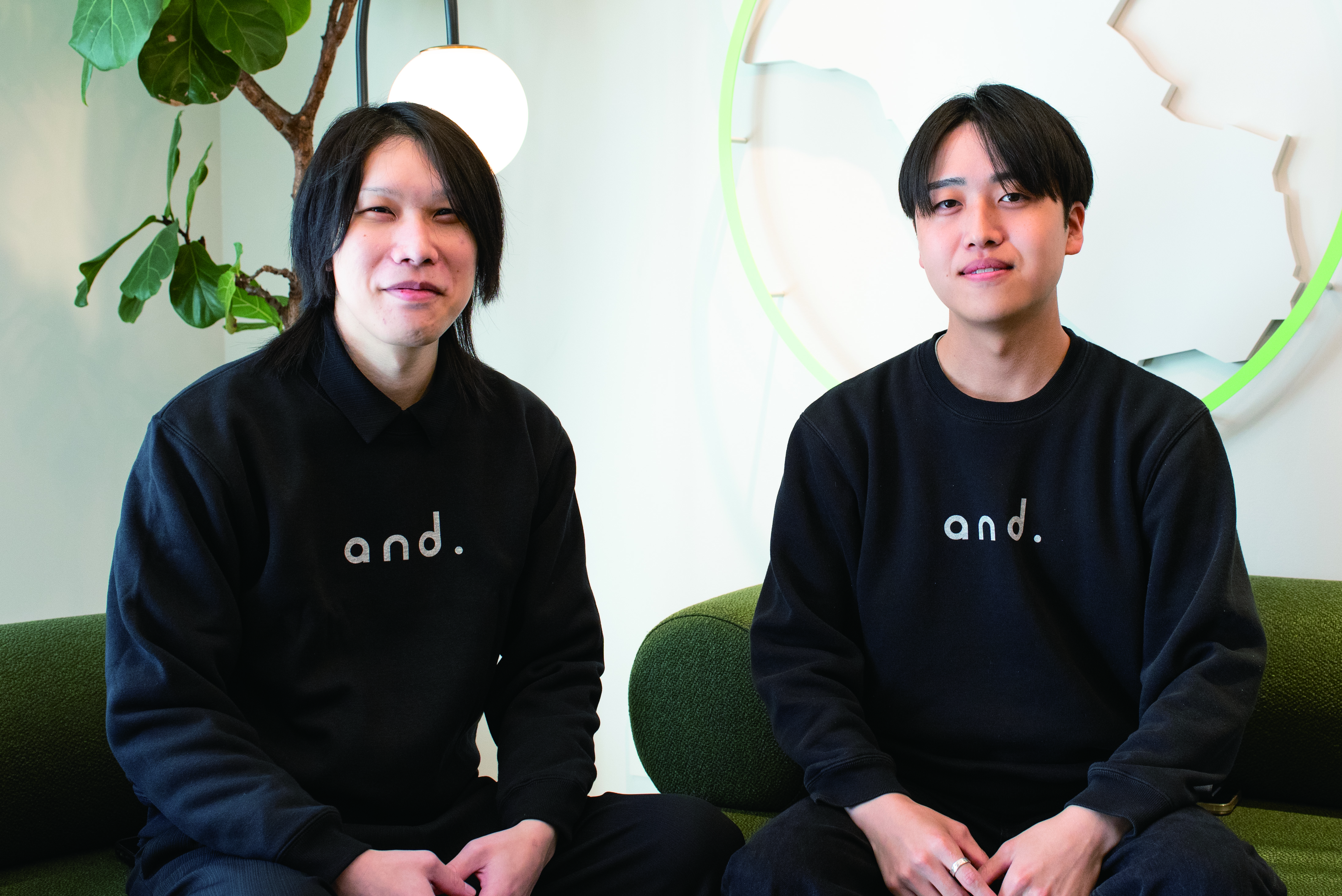 左/東川取締役、右/茨木代表取締役