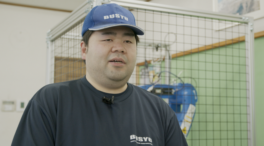 製造部 阿利 賢治さん