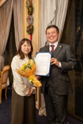 松島社長と女性社員