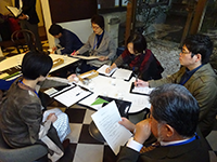 振り返り会の様子
