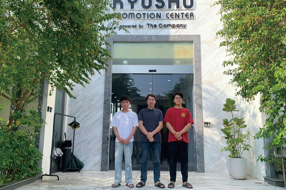 ベトナム駐在員事務所は、周辺相場より安い物件を公社から紹介された。現在は、3人のベトナム人技術者が別会社としてここで設計を行っている