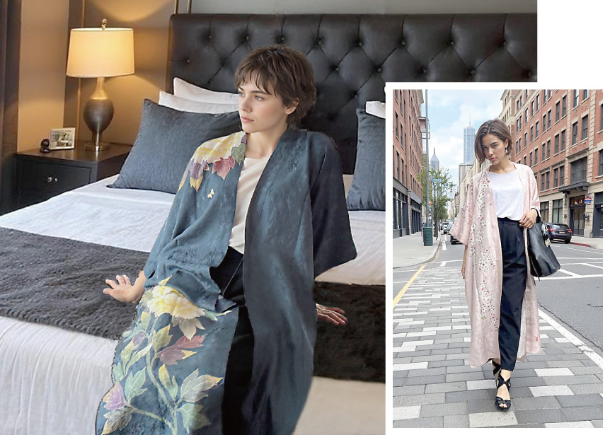Kimono robe