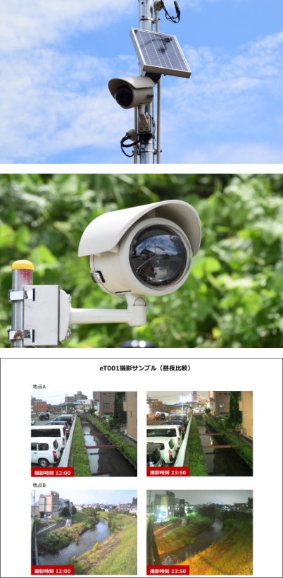 クラウド型防災監視カメラシステムeT001
